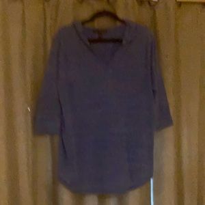 💕 1X blue hooded lightweight shirt